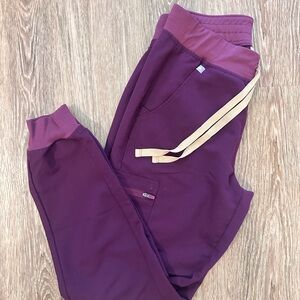 FIGS Zamora Jogger Scrub Pants in Purple